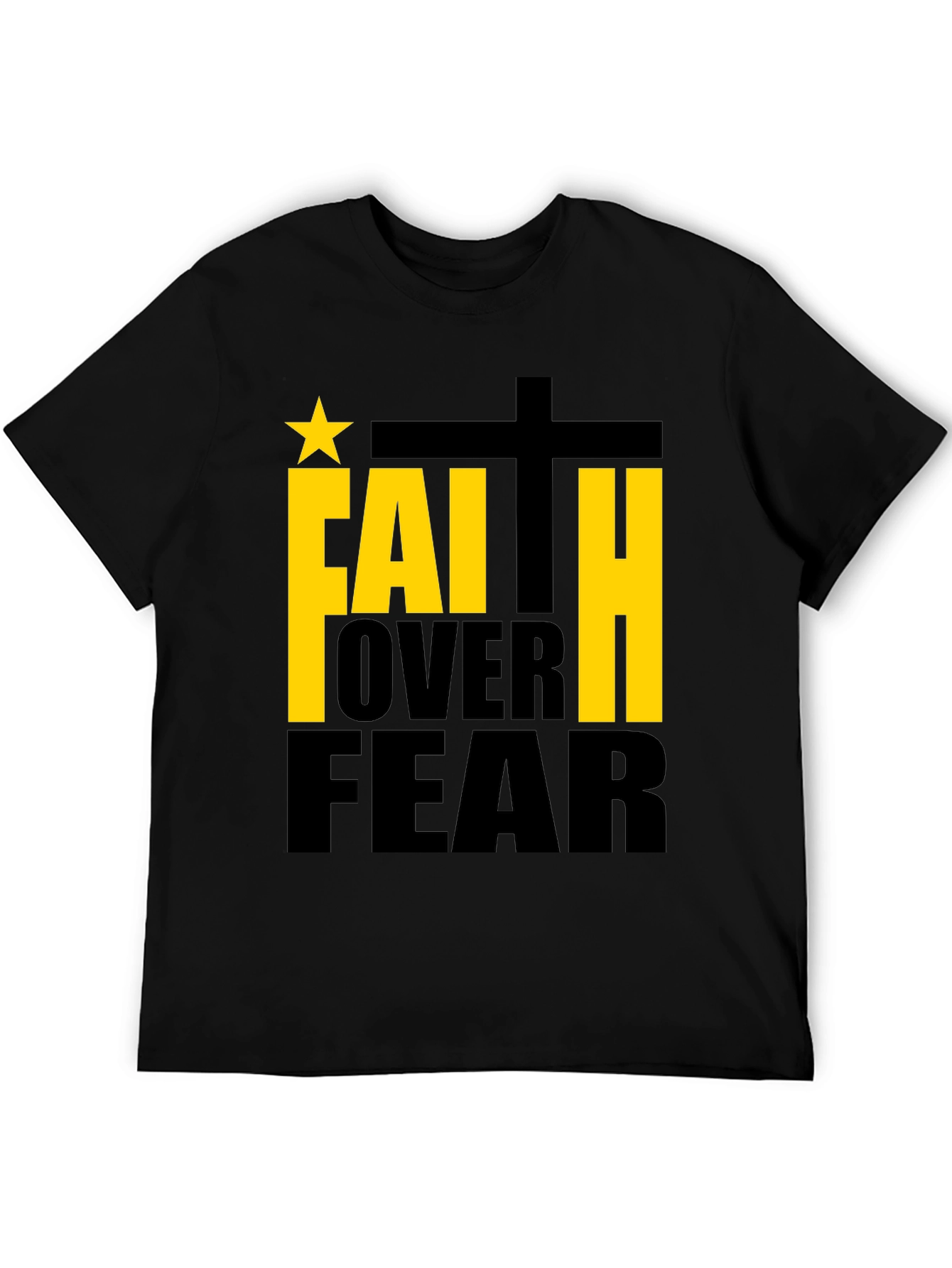 Faith Over Fear Graphic T-Shirt