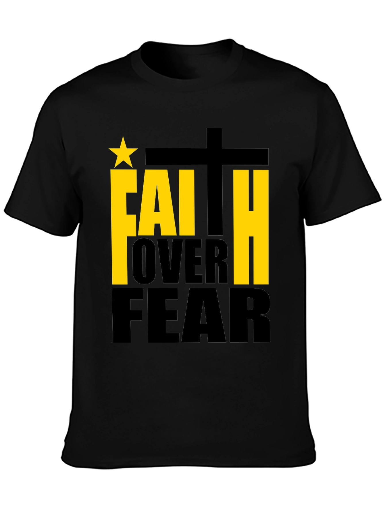 Faith Over Fear Graphic T-Shirt