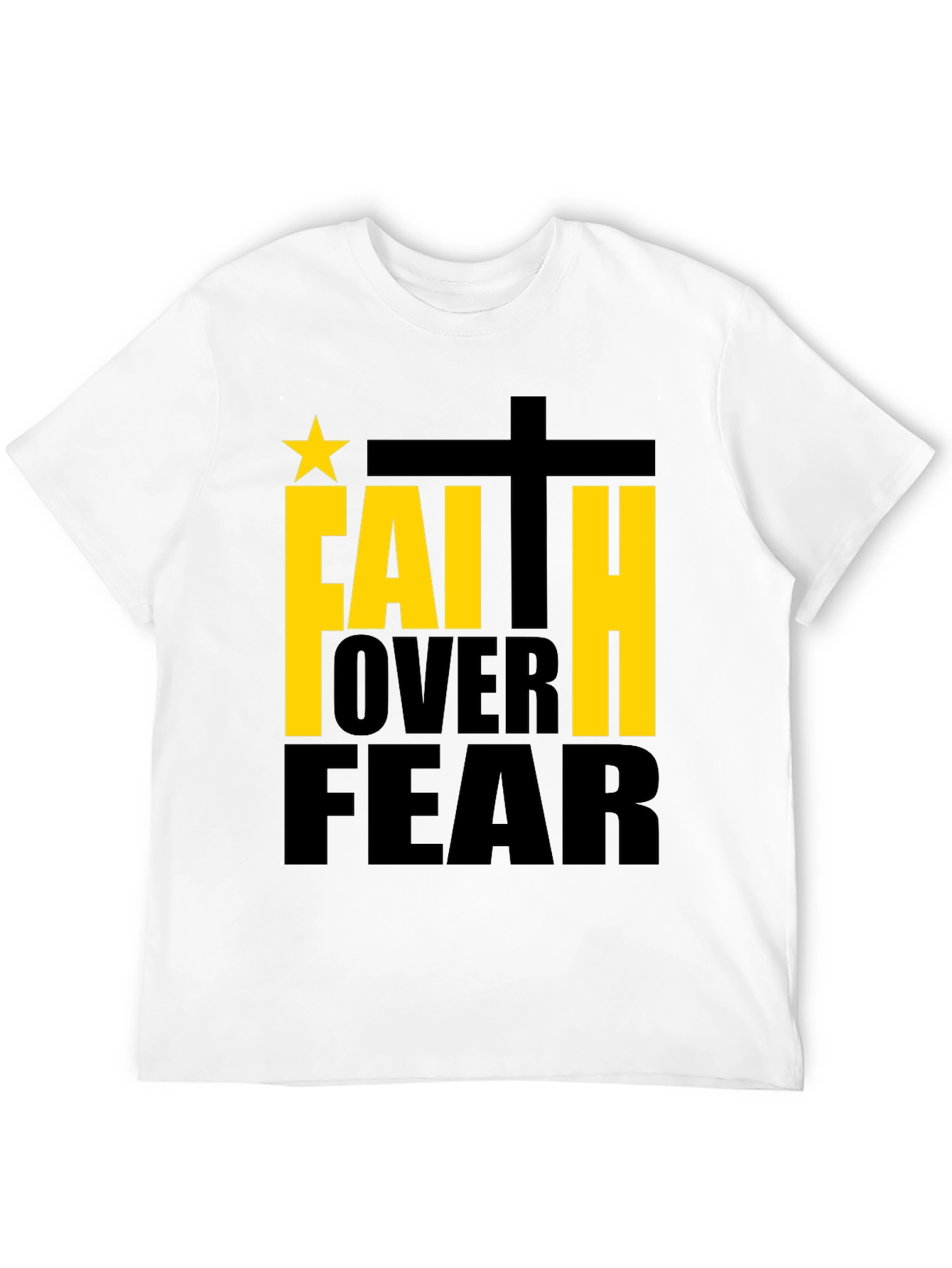 Faith Over Fear Graphic T-Shirt