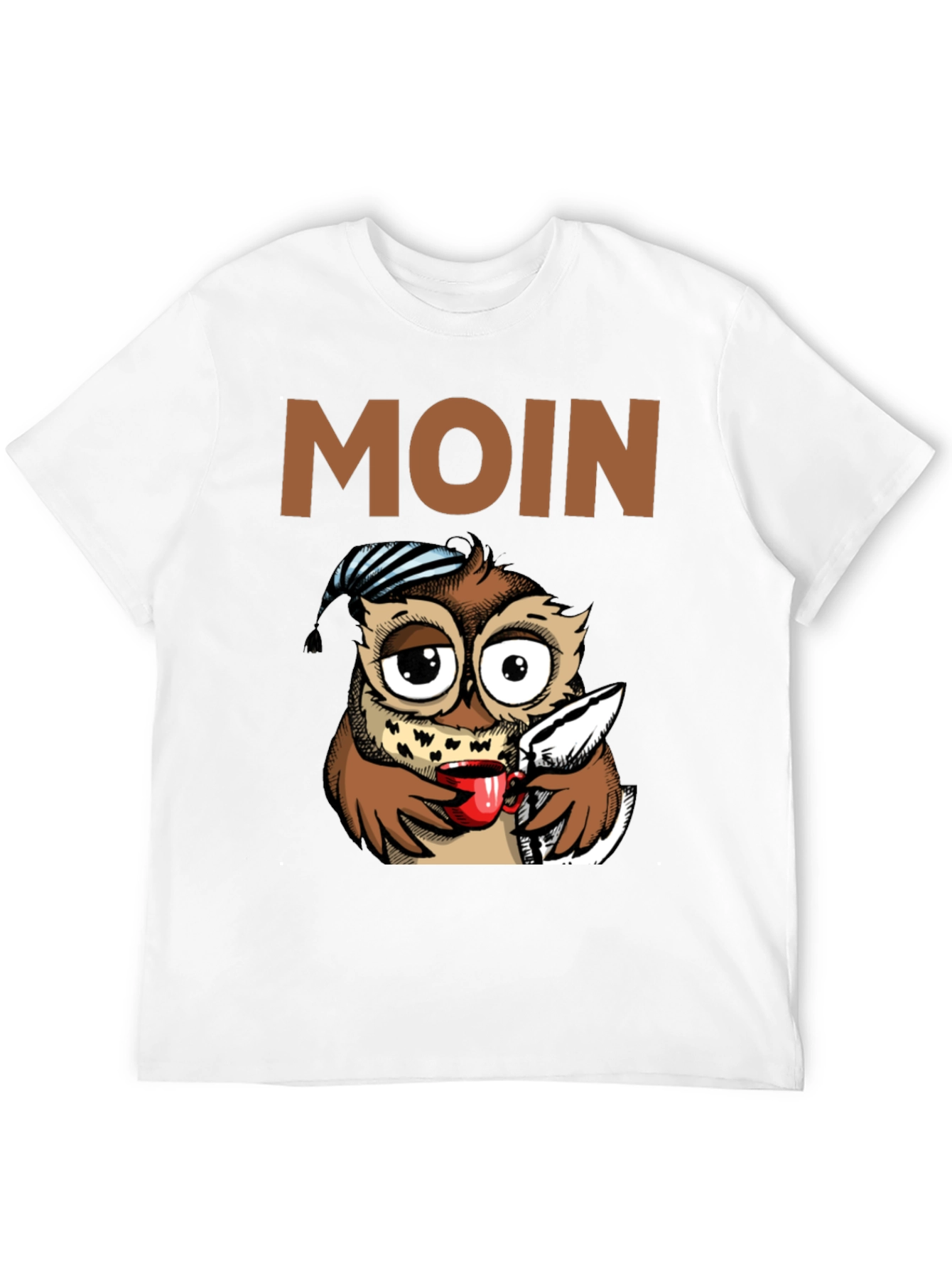 Funny Owl Moin T-Shirt