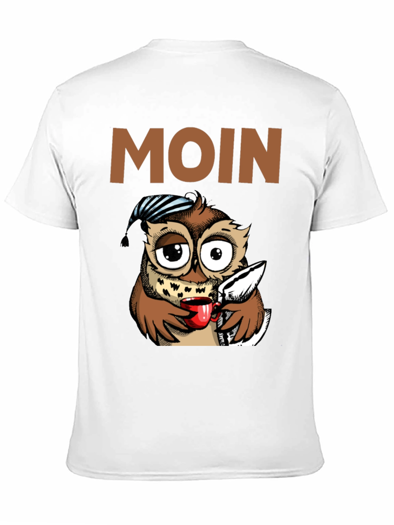 Funny Owl Moin T-Shirt