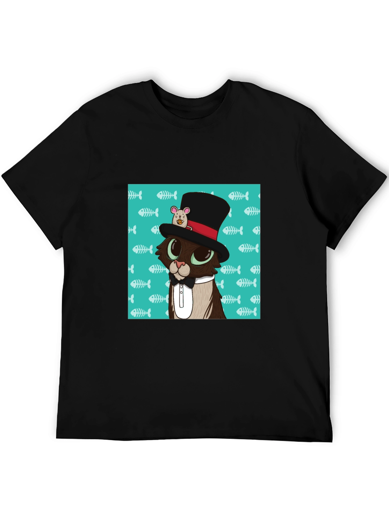 Cat in Hat T-Shirt