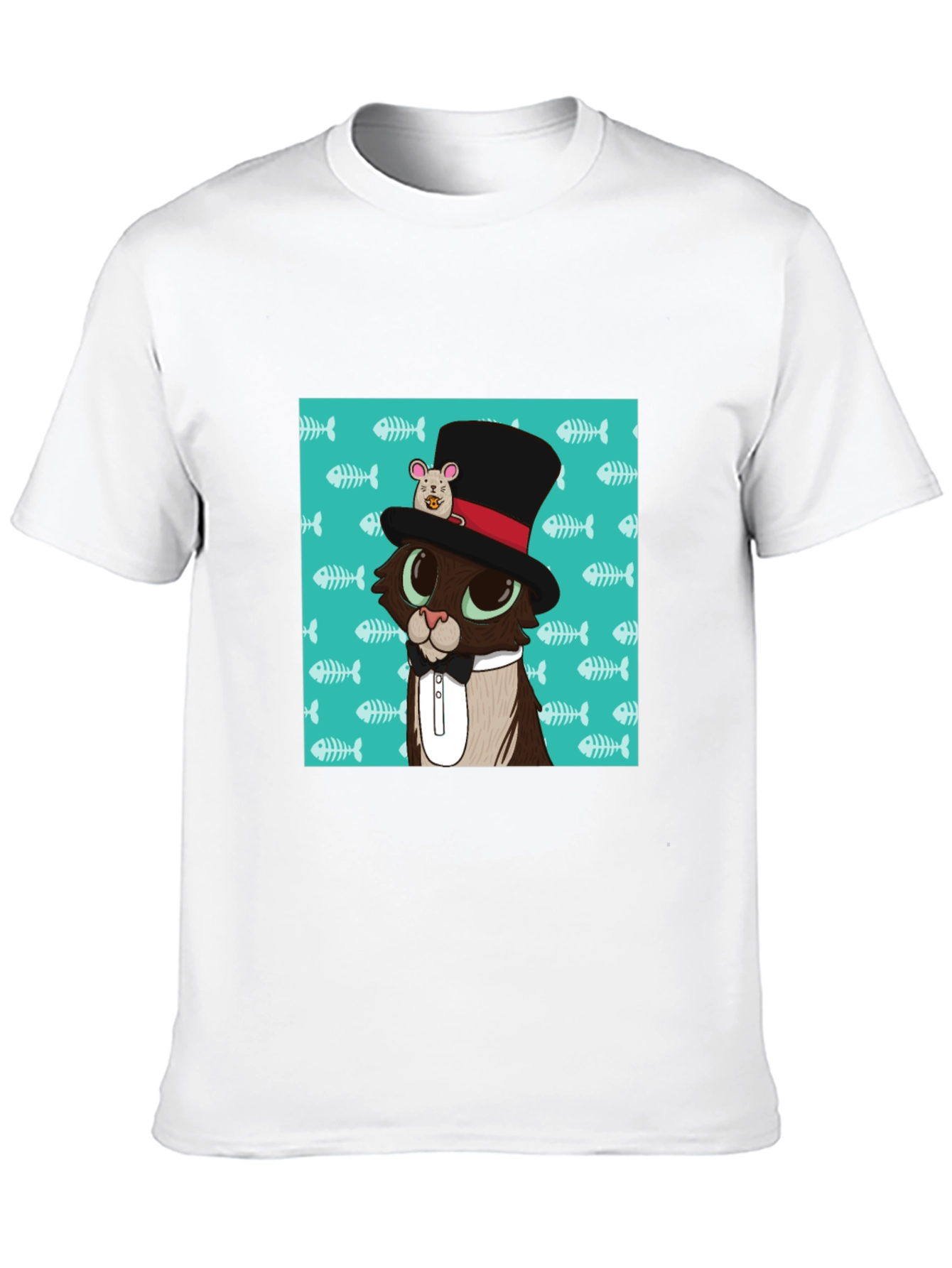 Cat in Hat T-Shirt