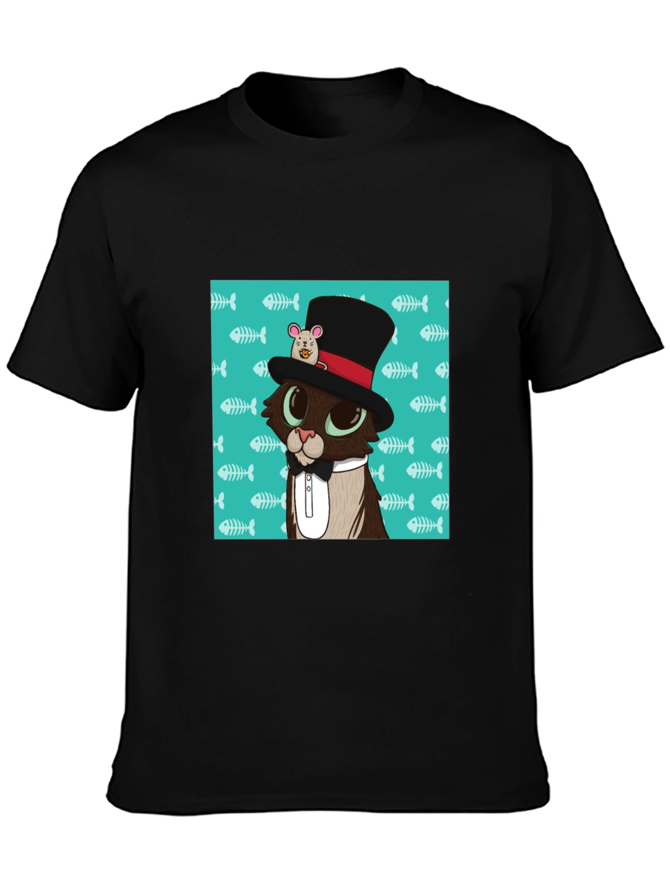 Cat in Hat T-Shirt
