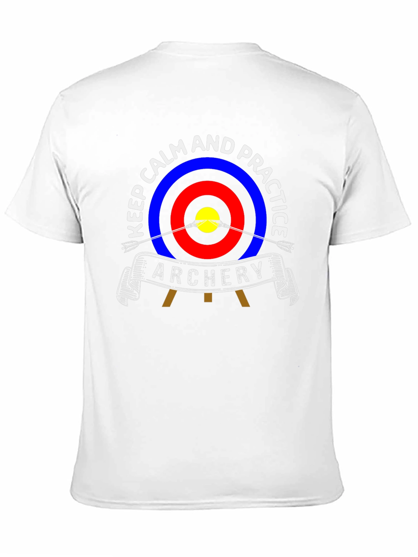 Archery Practice T-Shirt - Keep Calm and Practice