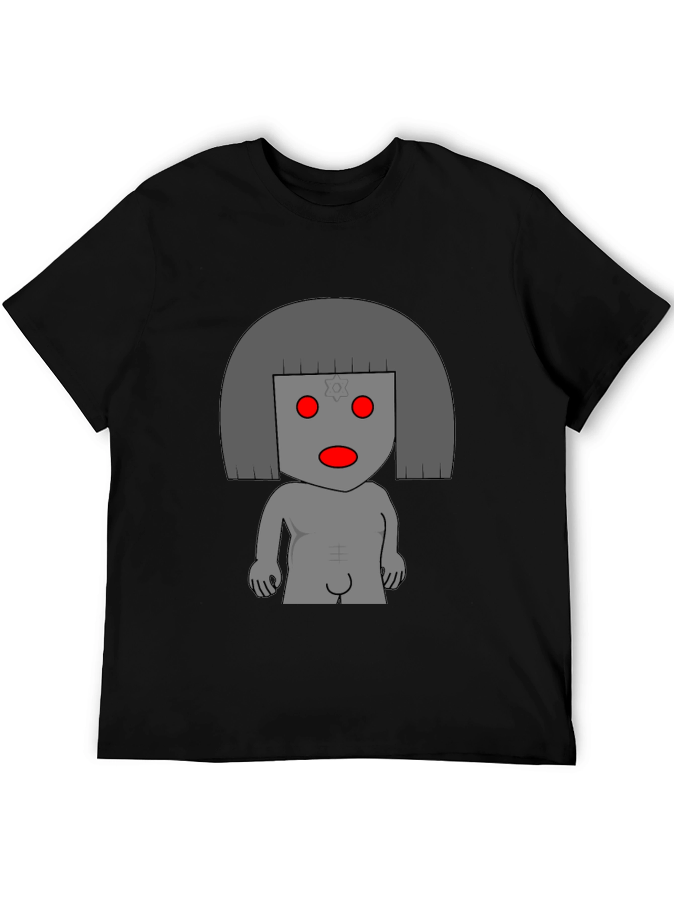 Unique Graphic Tee - Edgy Style