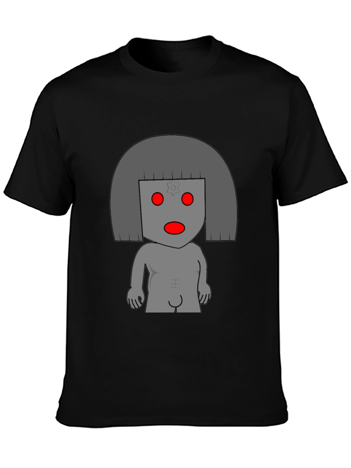 Unique Graphic Tee - Edgy Style