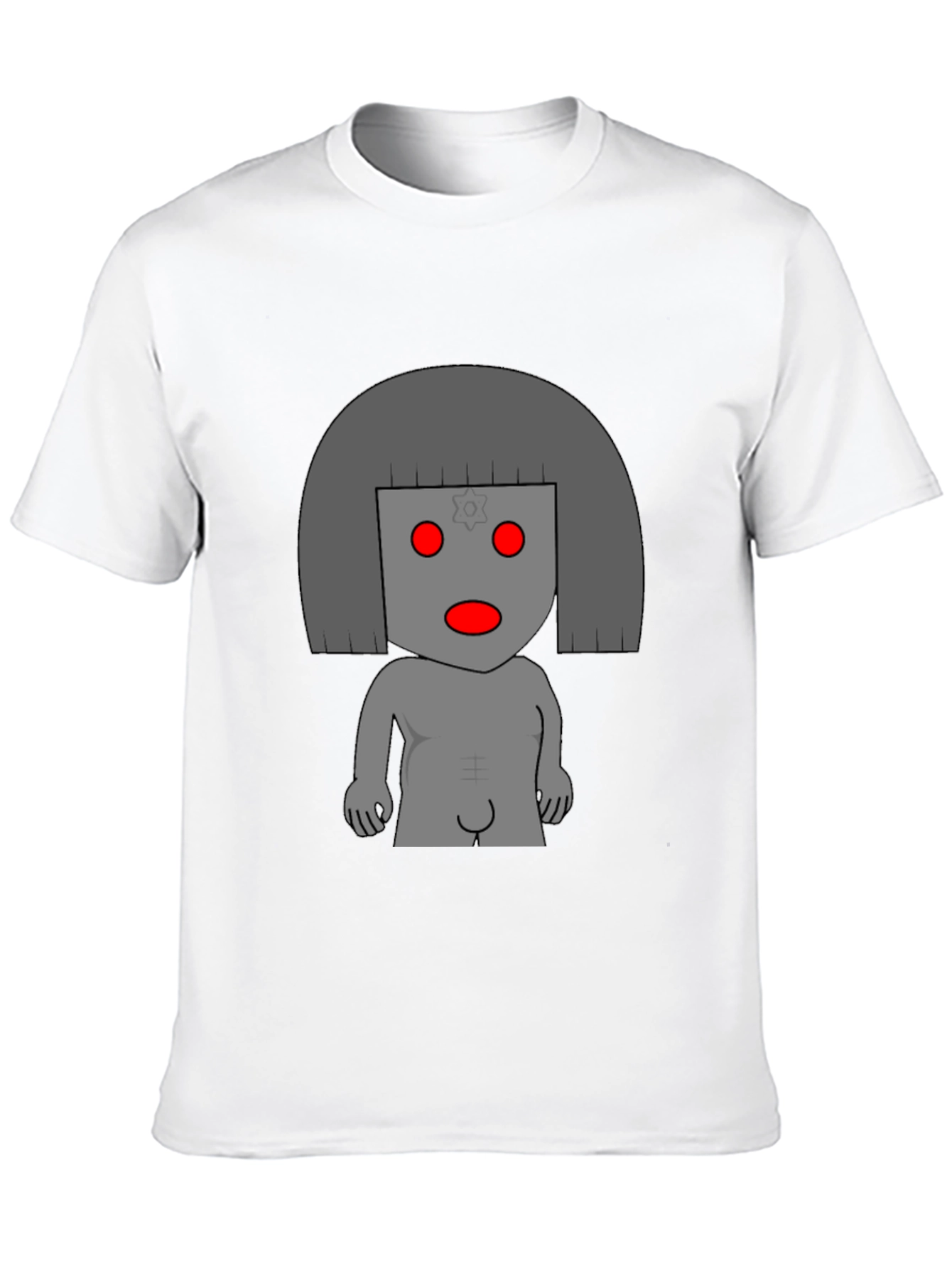 Unique Graphic Tee - Edgy Style