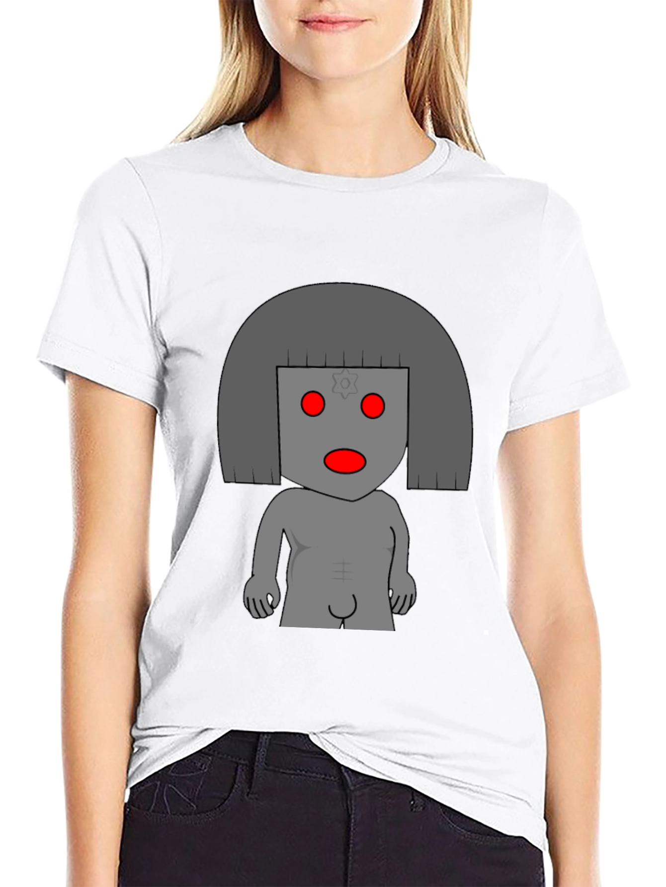 Unique Graphic Tee - Edgy Style