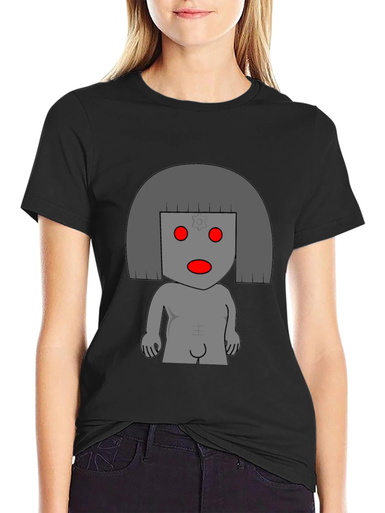 Unique Graphic Tee - Edgy Style