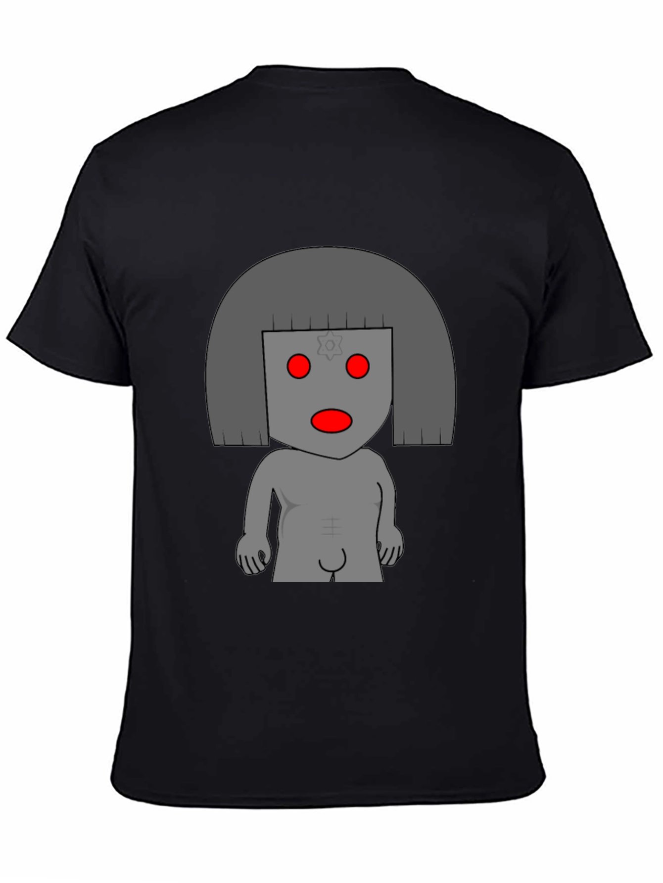 Unique Graphic Tee - Edgy Style