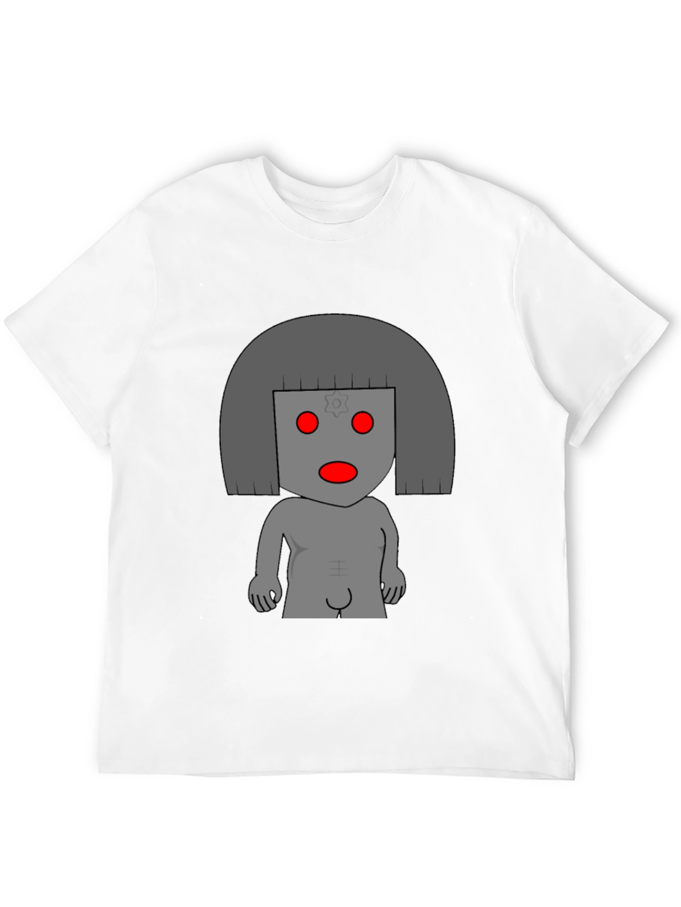 Unique Graphic Tee - Edgy Style