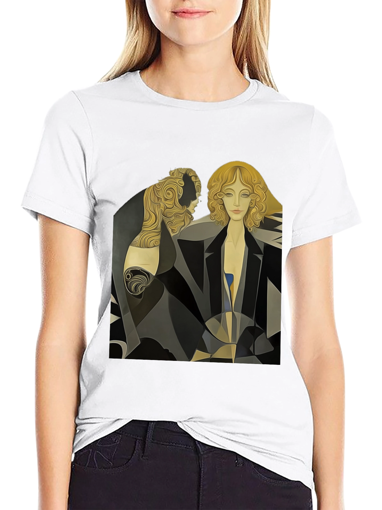 Abstract Art Graphic T-Shirt