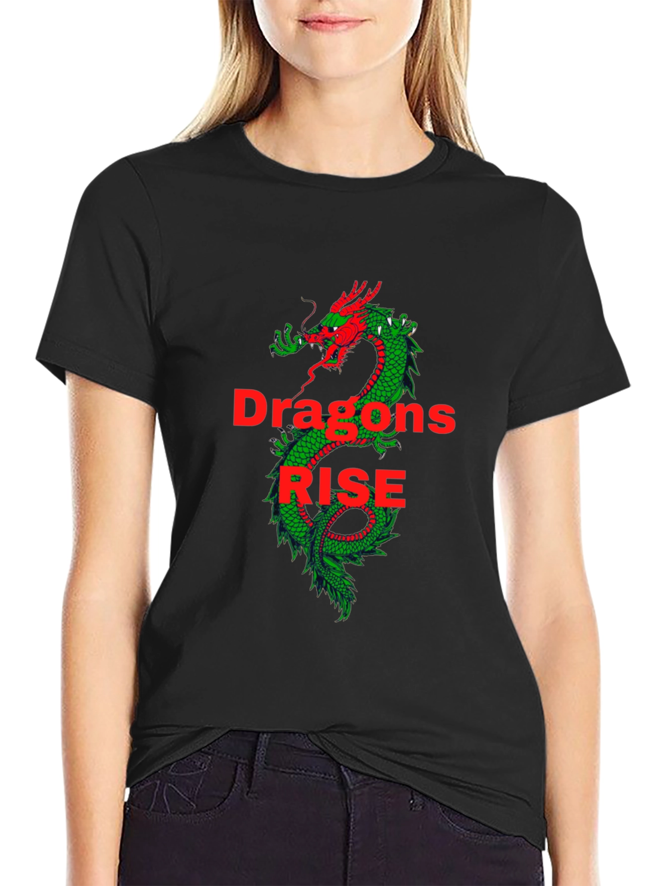 Dragons Rise Black T-Shirt