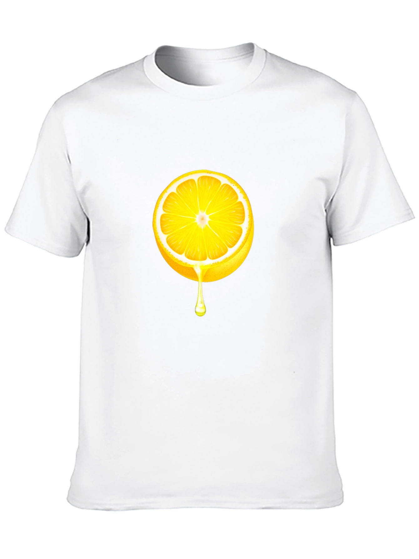 Lemon Slice Graphic T-Shirt - Black