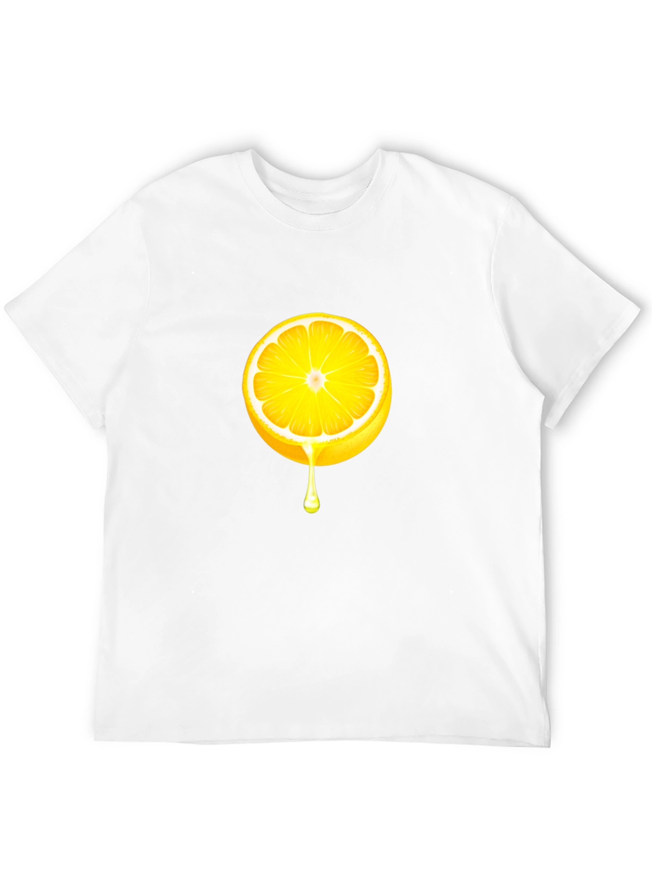 Lemon Slice Graphic T-Shirt - Black