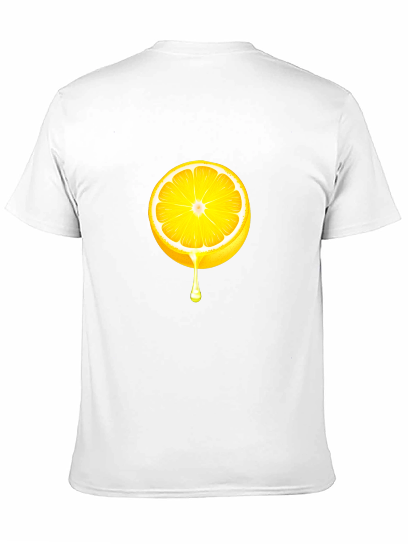Lemon Slice Graphic T-Shirt - Black