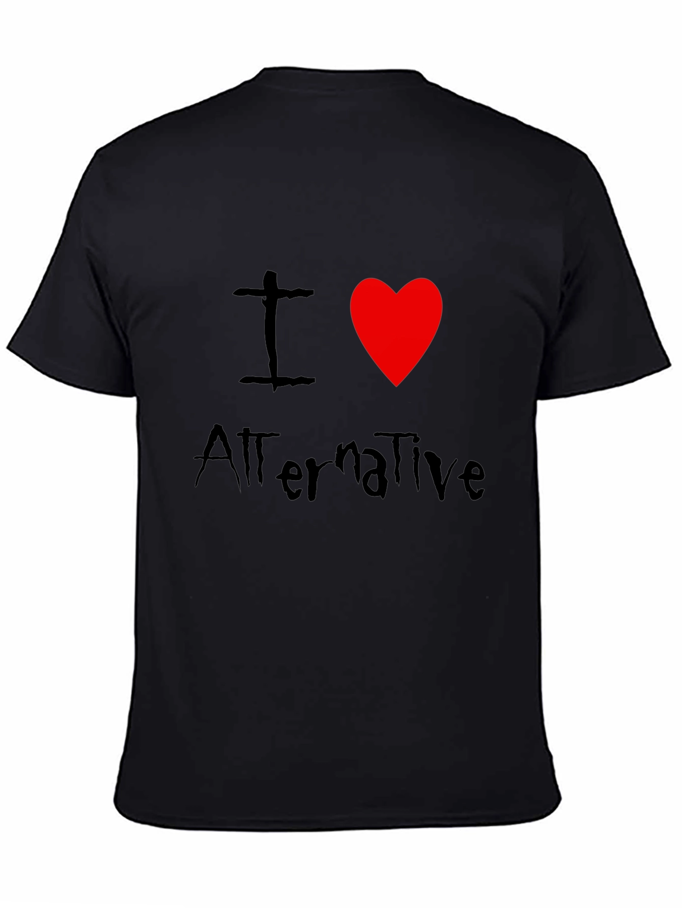 I Heart Alternative Black T-Shirt