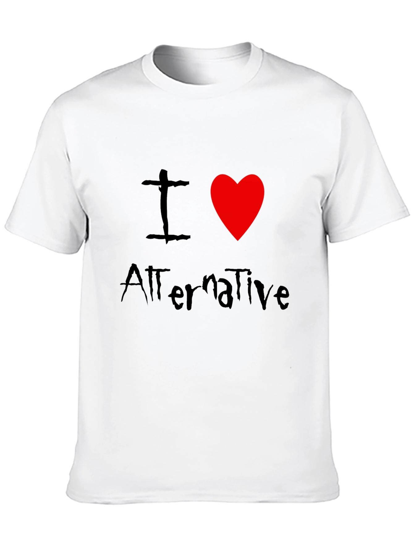 I Heart Alternative Black T-Shirt