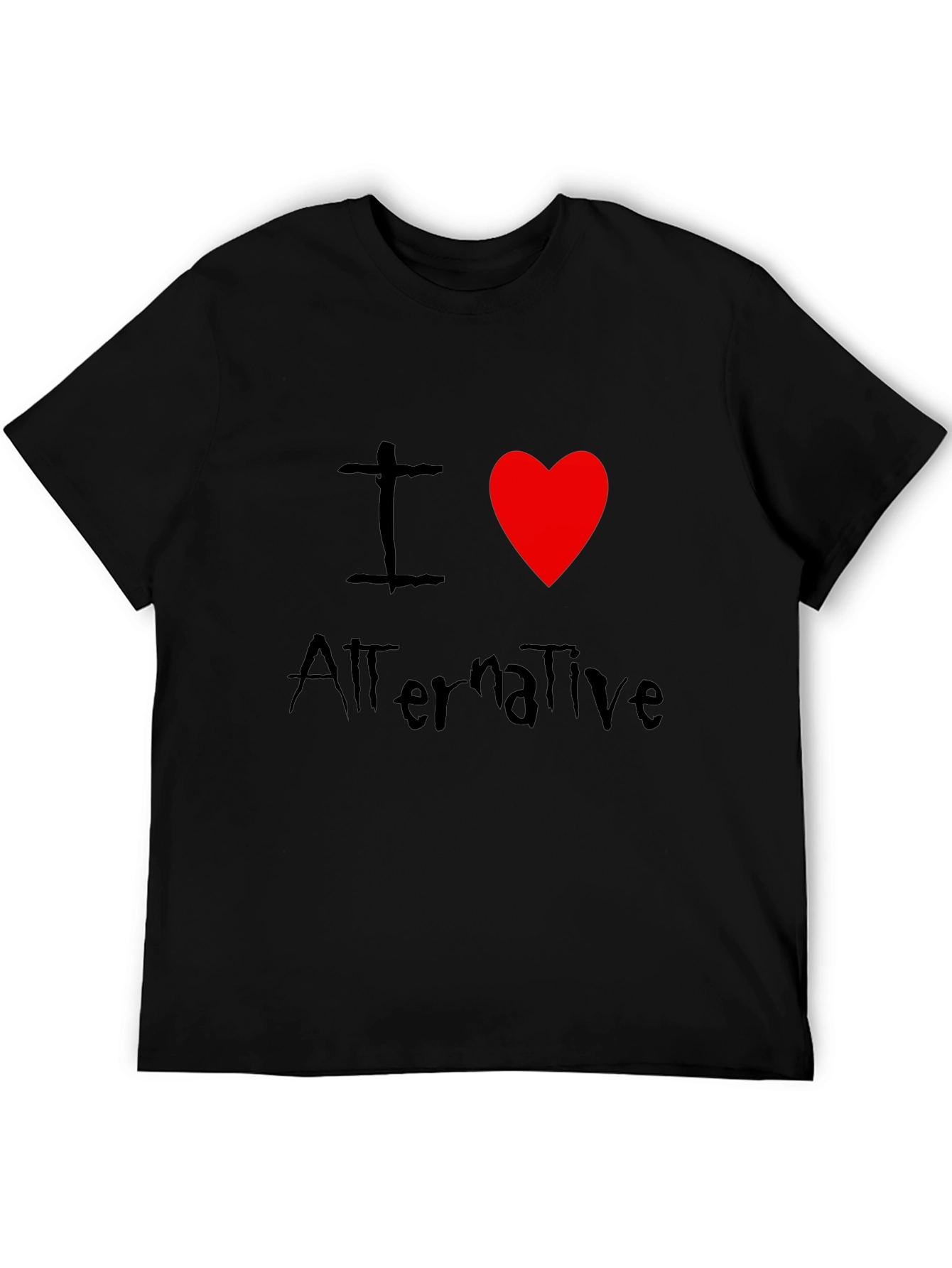 I Heart Alternative Black T-Shirt