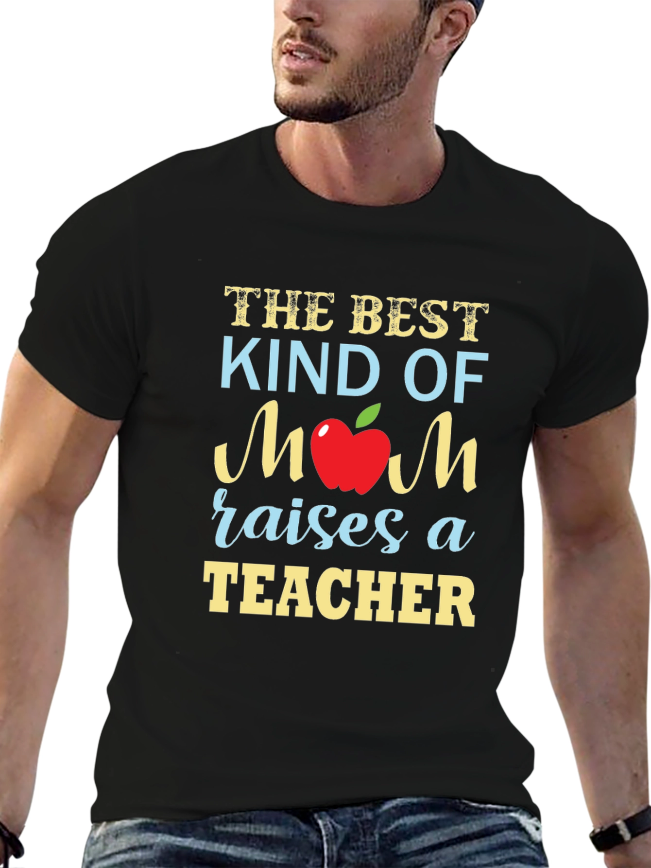 Best Mom Teacher Graphic Tee