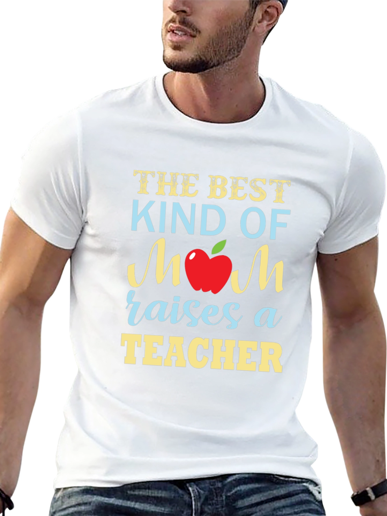 Best Mom Teacher Graphic Tee