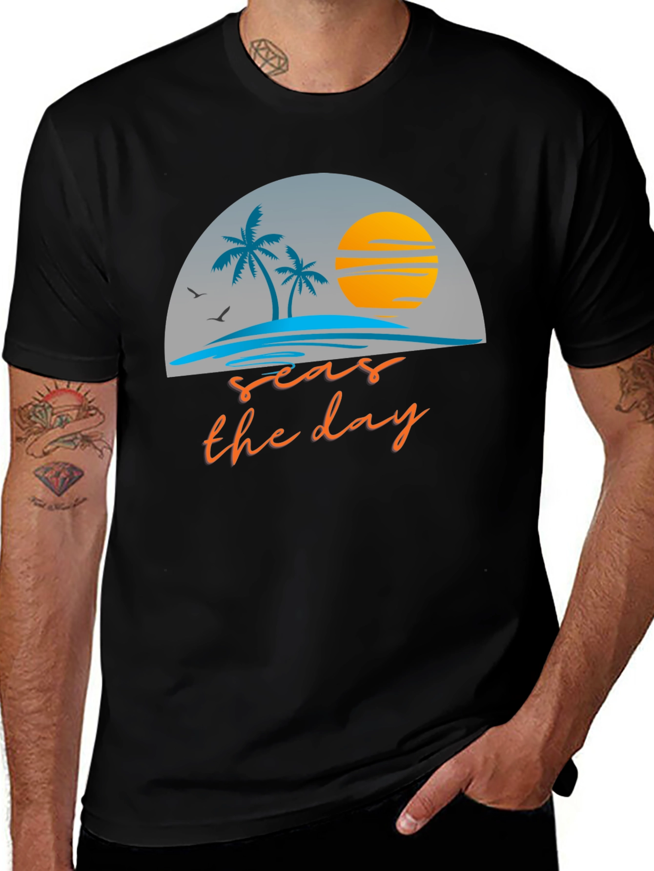 Seas The Day Graphic Tee