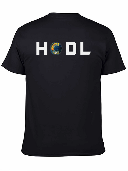 HODL Crypto T-Shirt - Invest & Hold On For Dear Life!