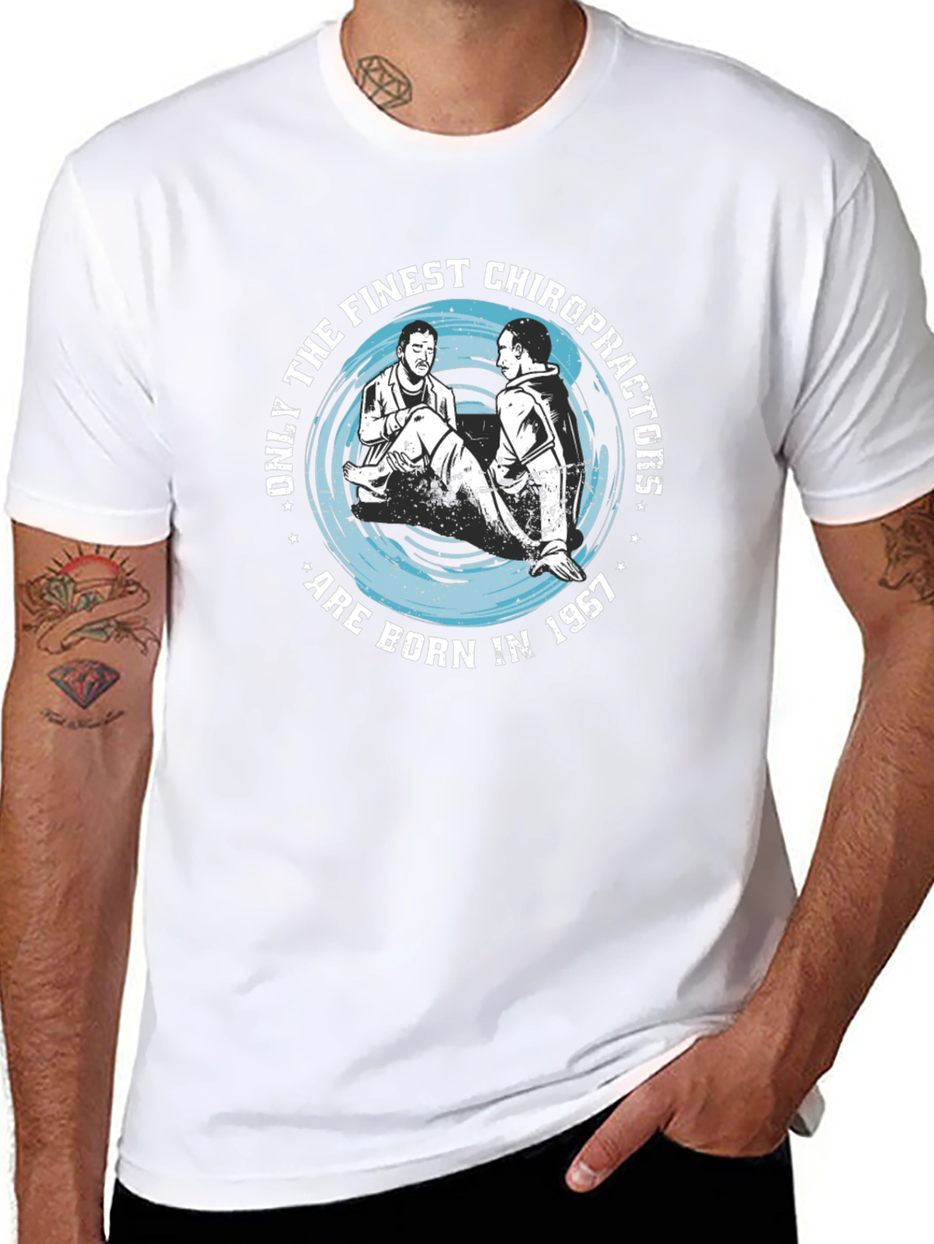 Finest Chiropractors Born in 1967 T-Shirt