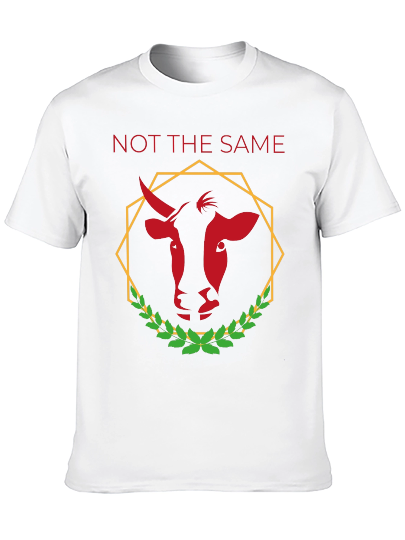Not The Same Bull Graphic Tee - Black