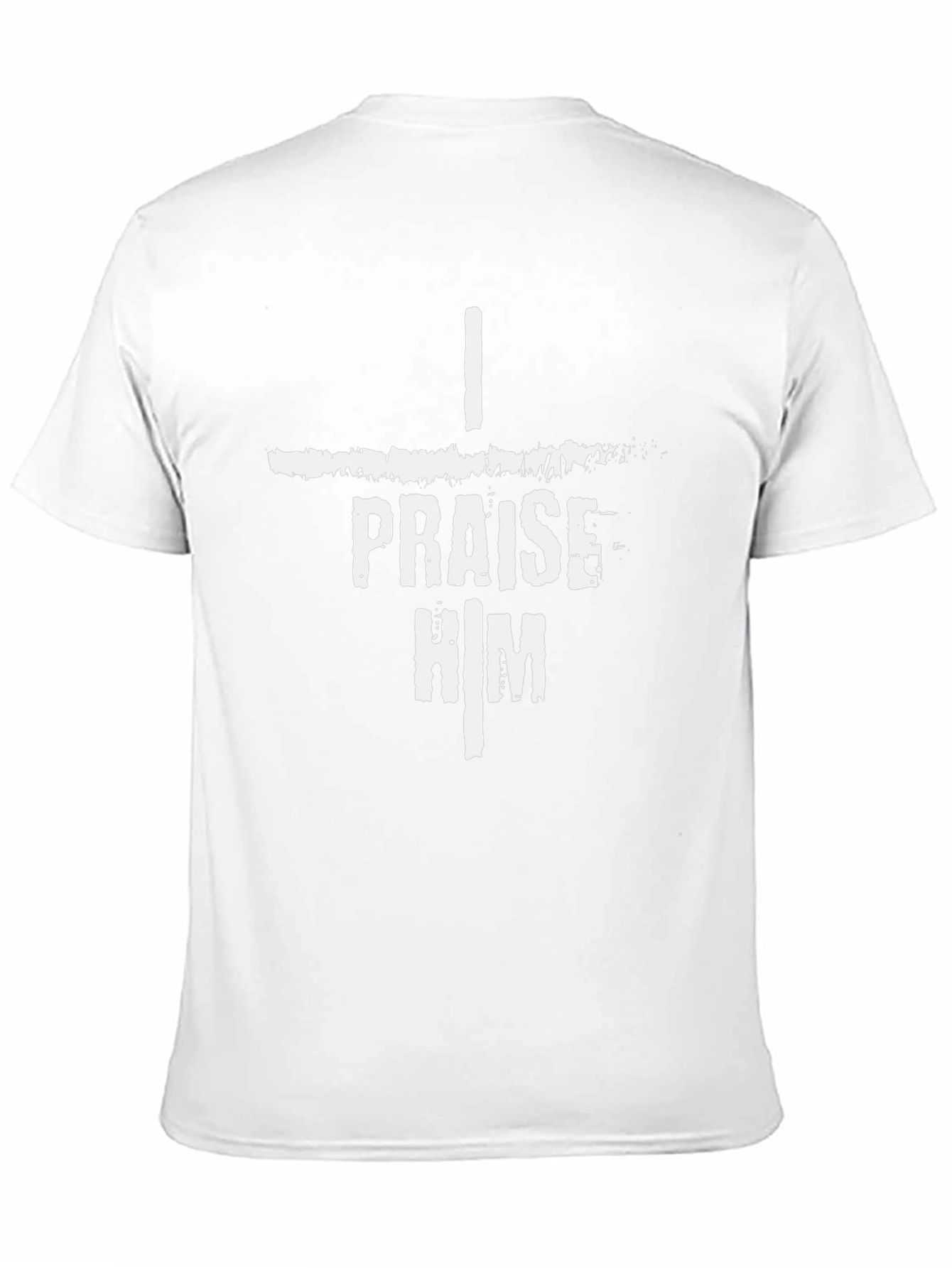 I Praise Him Black T-Shirt