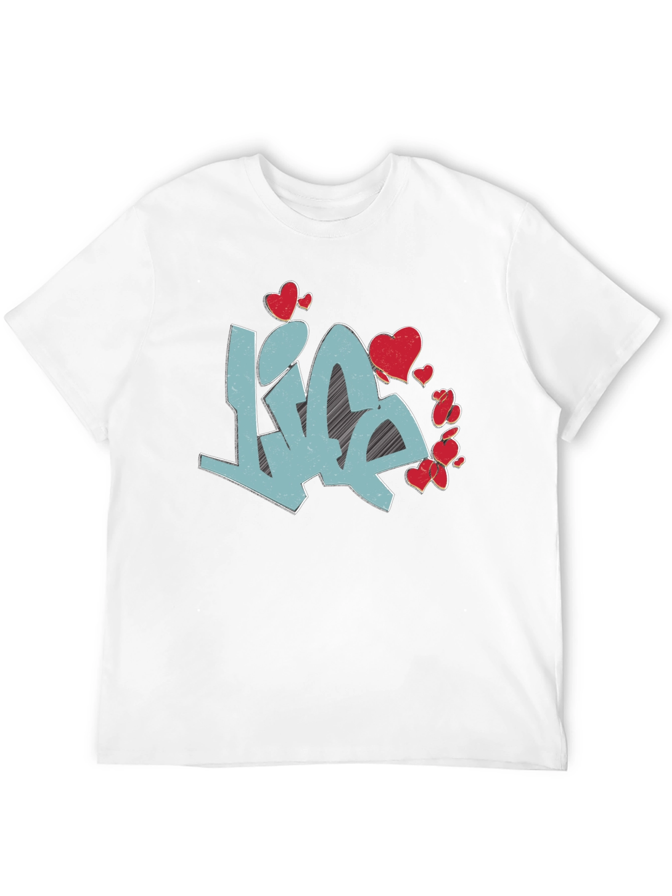 Love Life Graphic Tee - Black