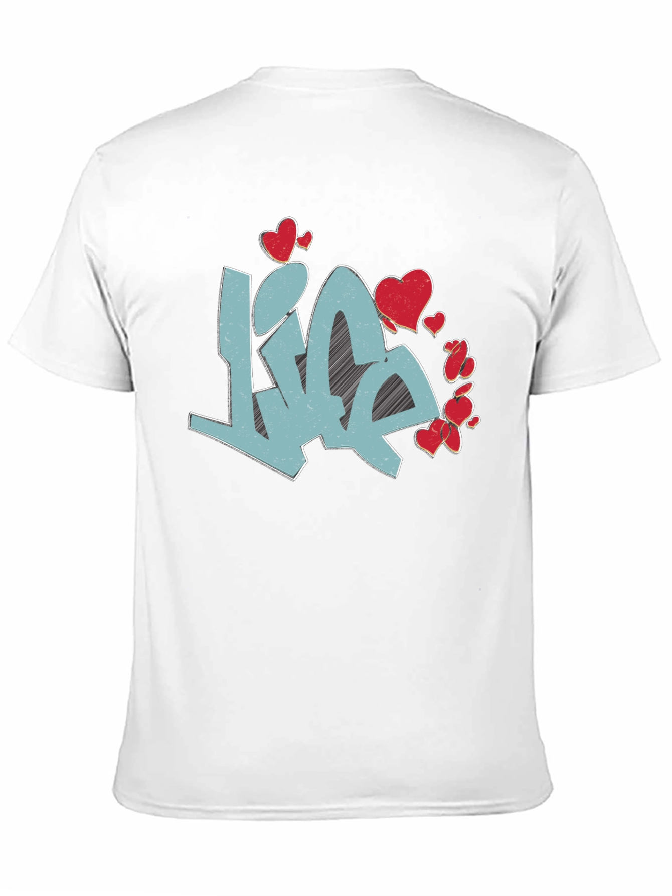 Love Life Graphic Tee - Black