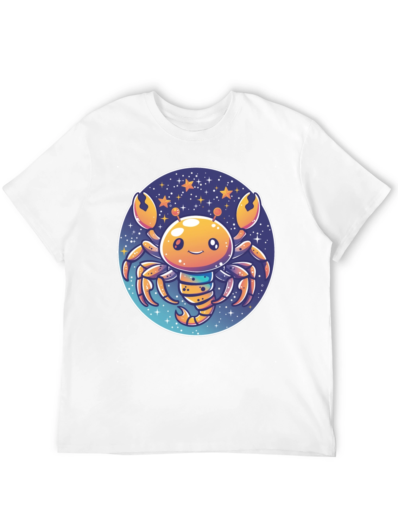 Cartoon Crab Zodiac T-Shirt