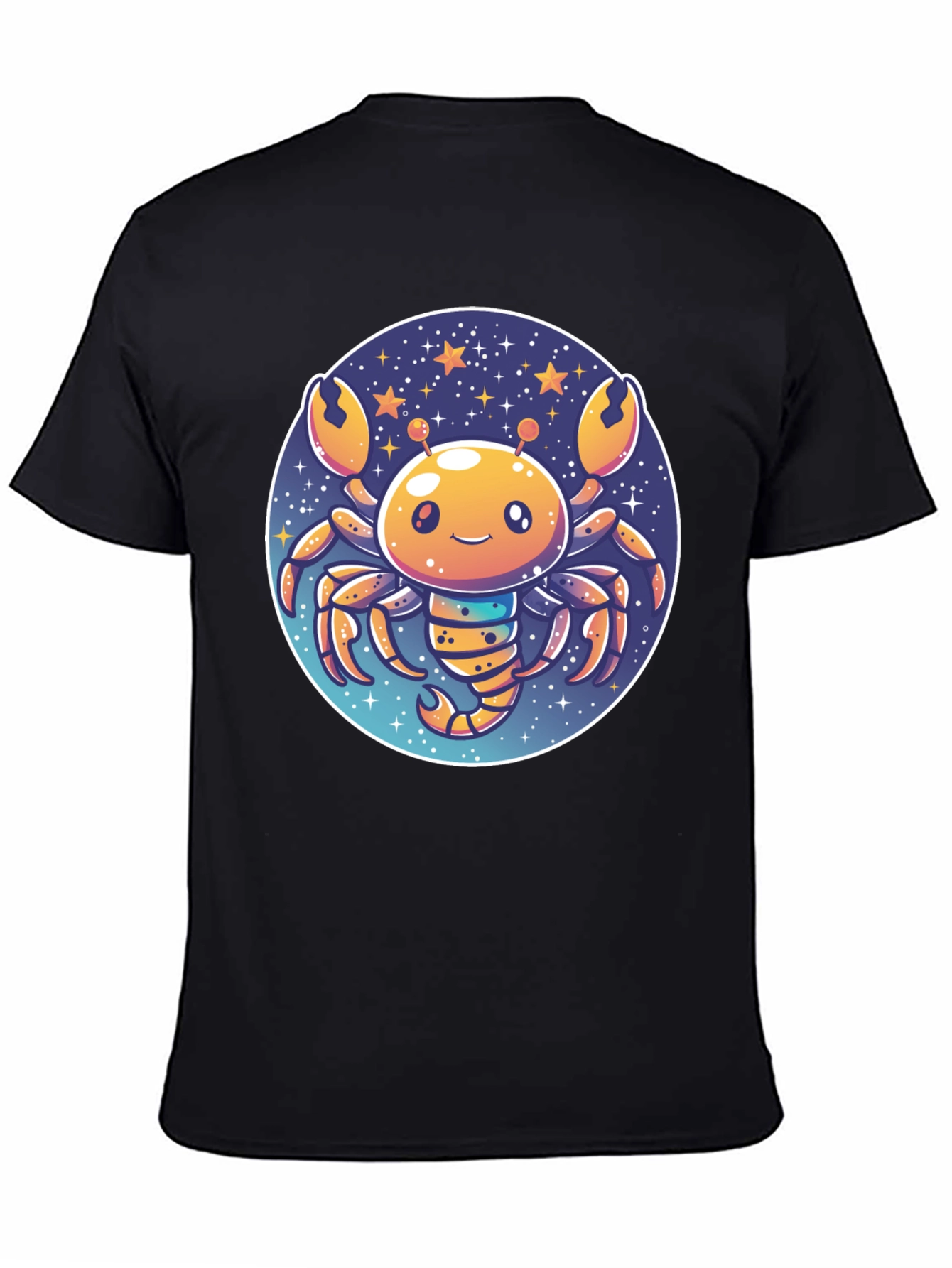 Cartoon Crab Zodiac T-Shirt