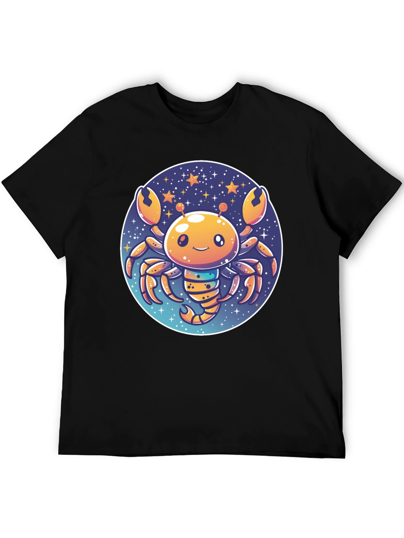 Cartoon Crab Zodiac T-Shirt