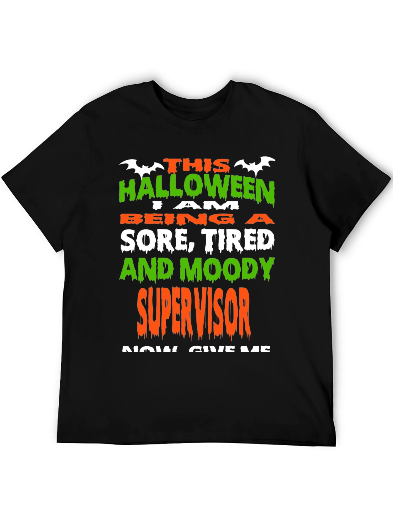 Funny Halloween Supervisor T-Shirt