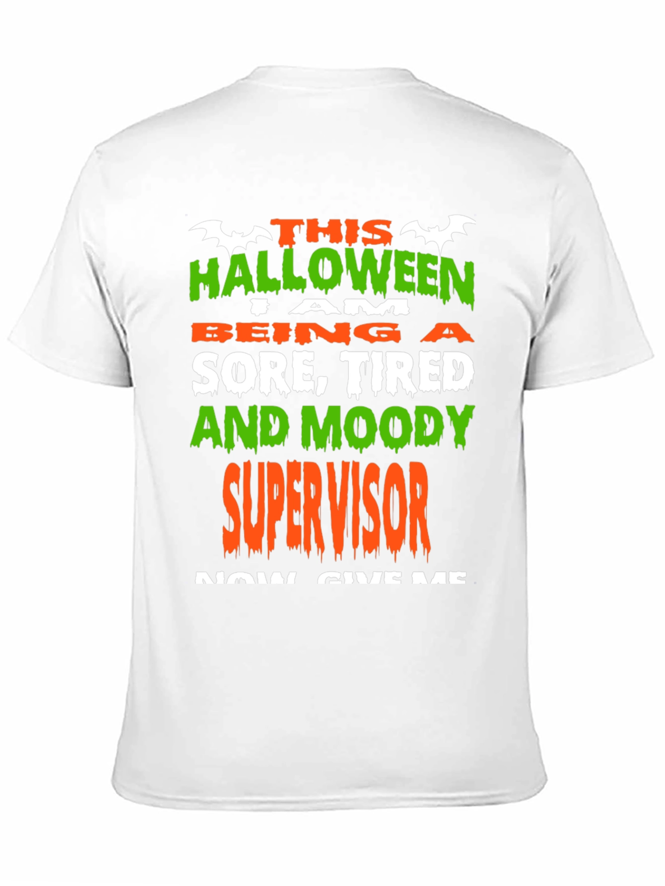 Funny Halloween Supervisor T-Shirt