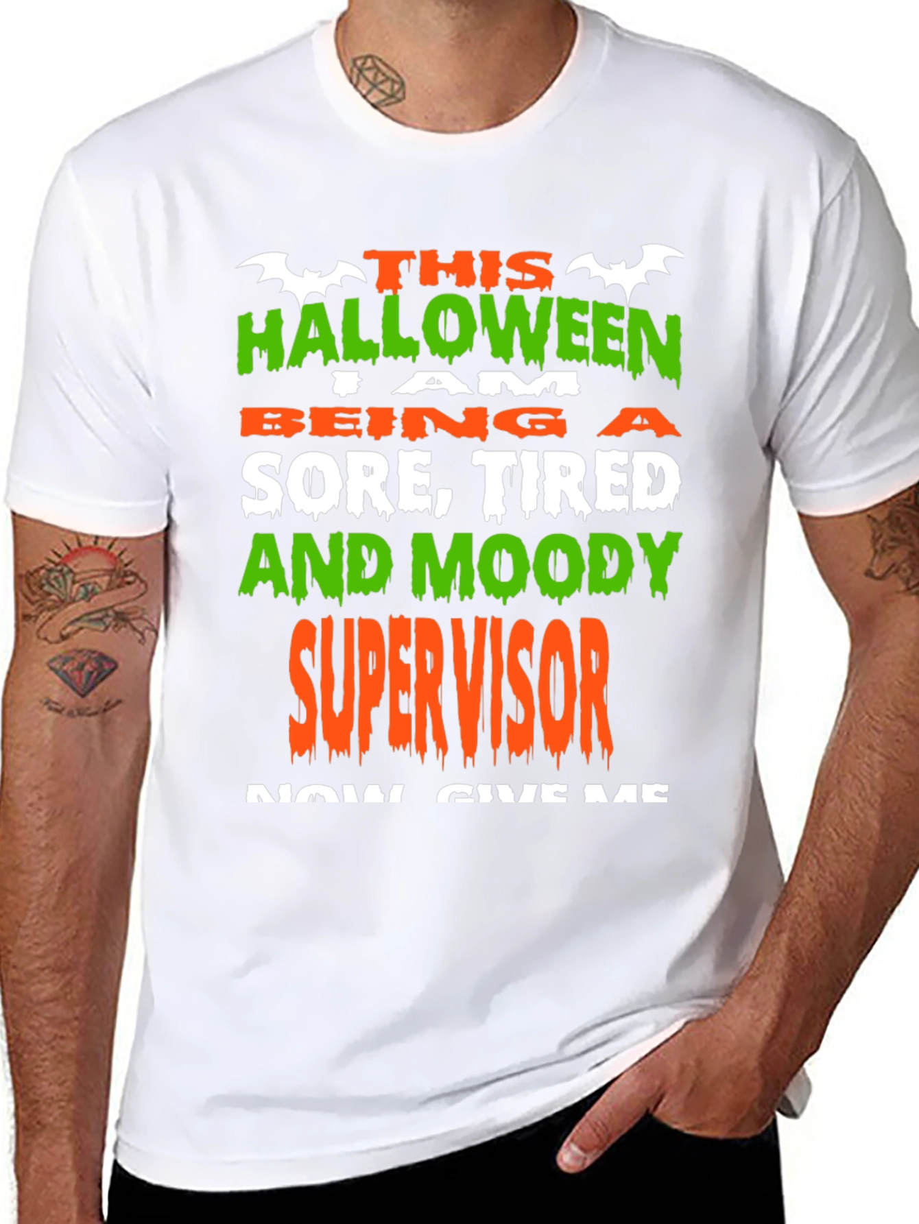 Funny Halloween Supervisor T-Shirt