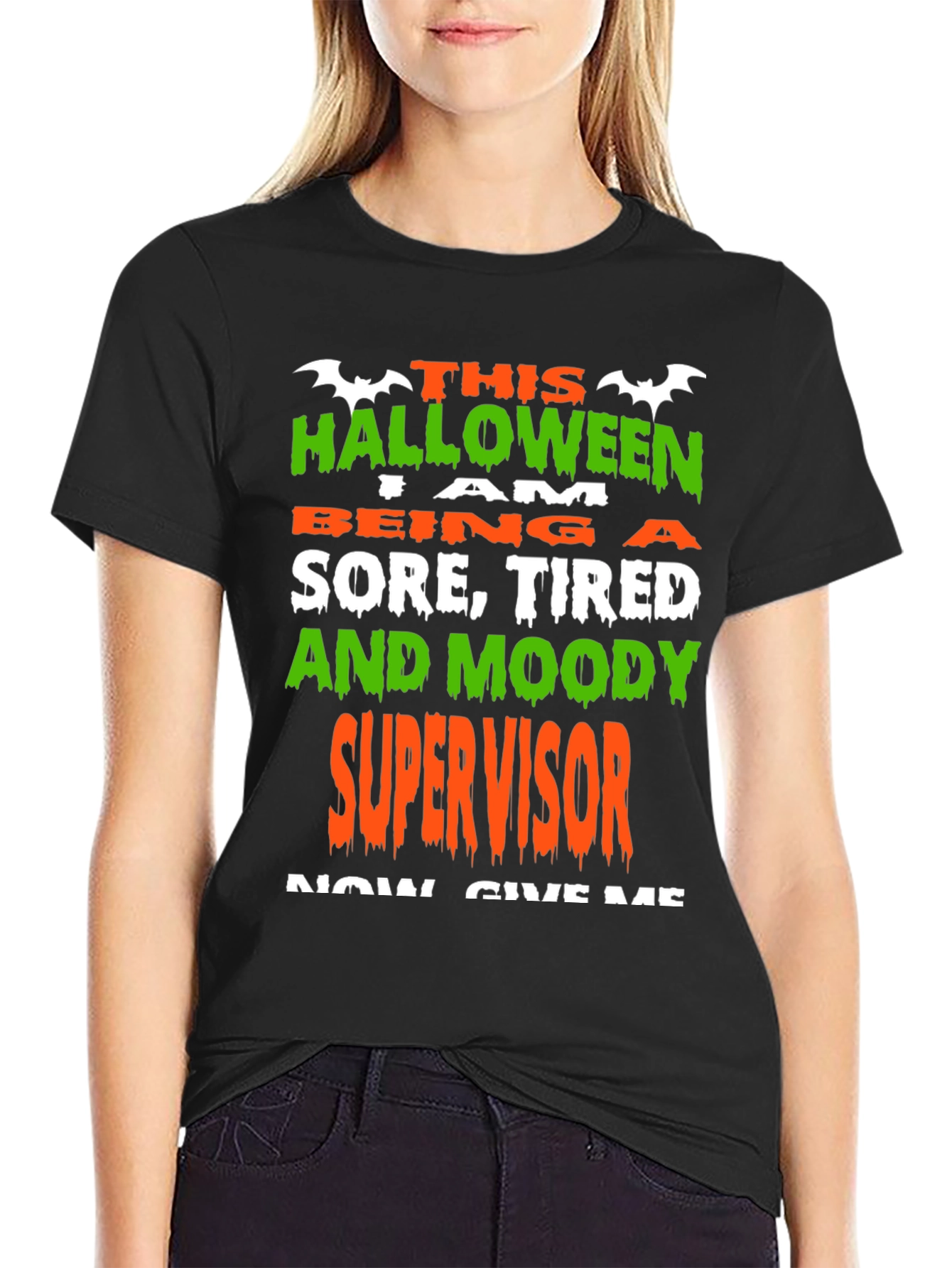 Funny Halloween Supervisor T-Shirt