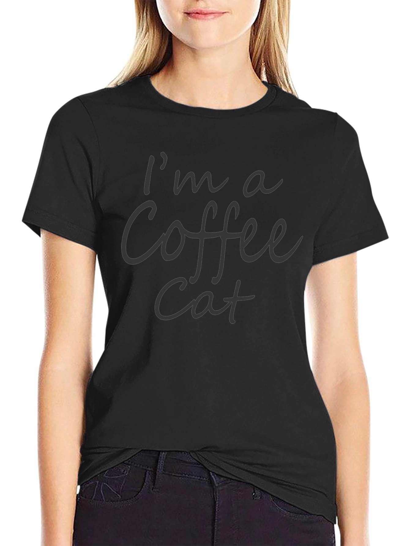 Im a Coffee Cat Graphic T-Shirt