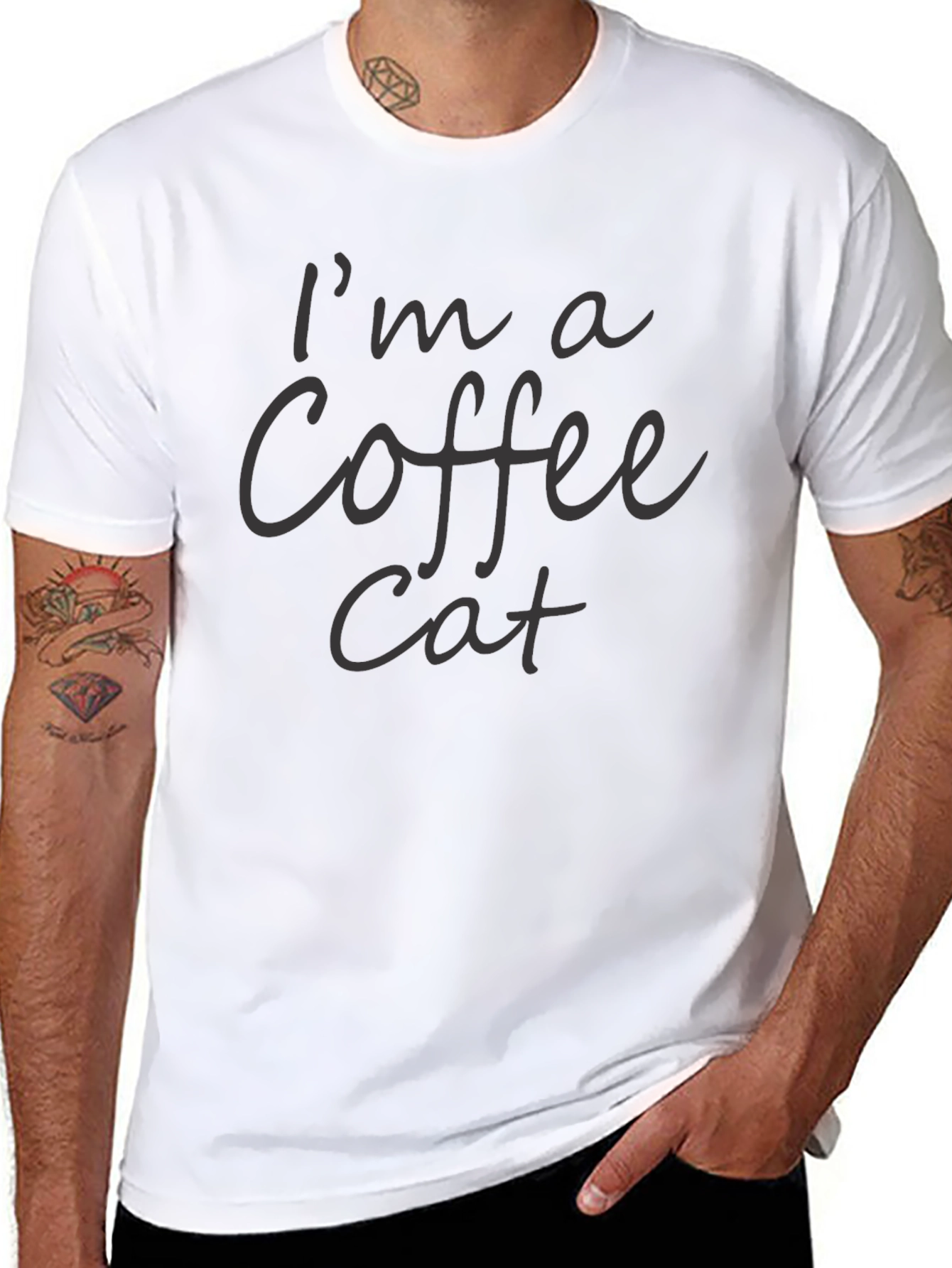 Im a Coffee Cat Graphic T-Shirt