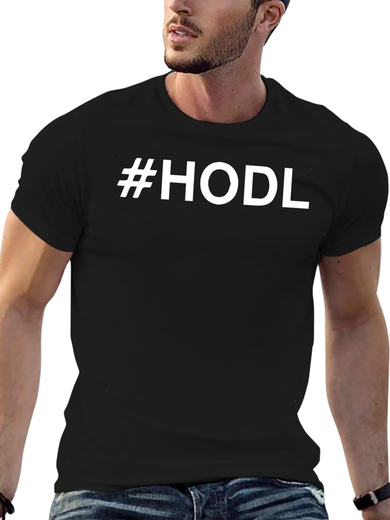 HODL Crypto T-Shirt - Black