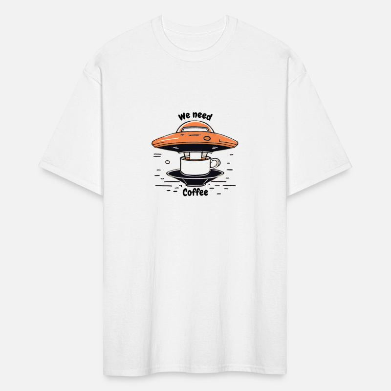 UFO we need coffee