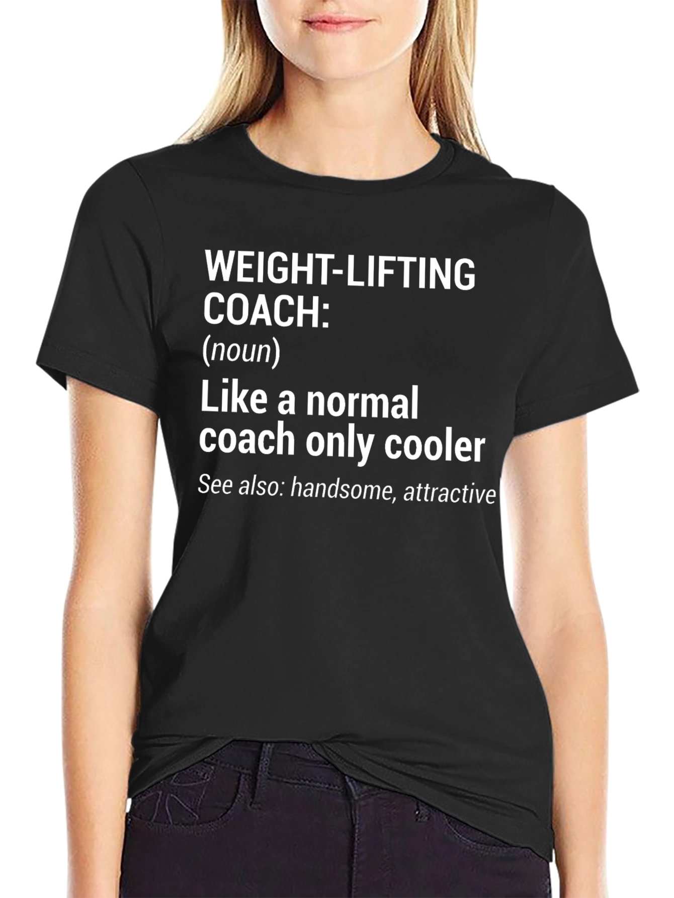 Weightlifting Coach Definition T-Shirt