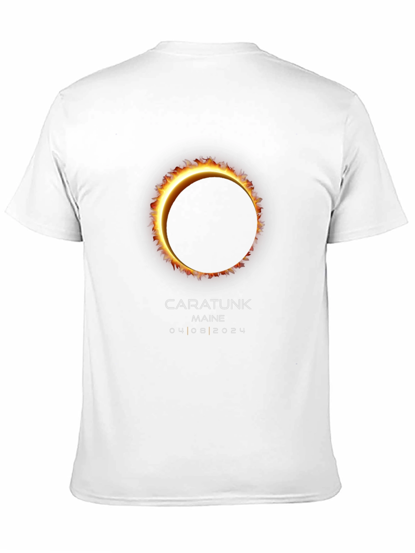 Solar Eclipse Caratunk Maine 2024 T-Shirt