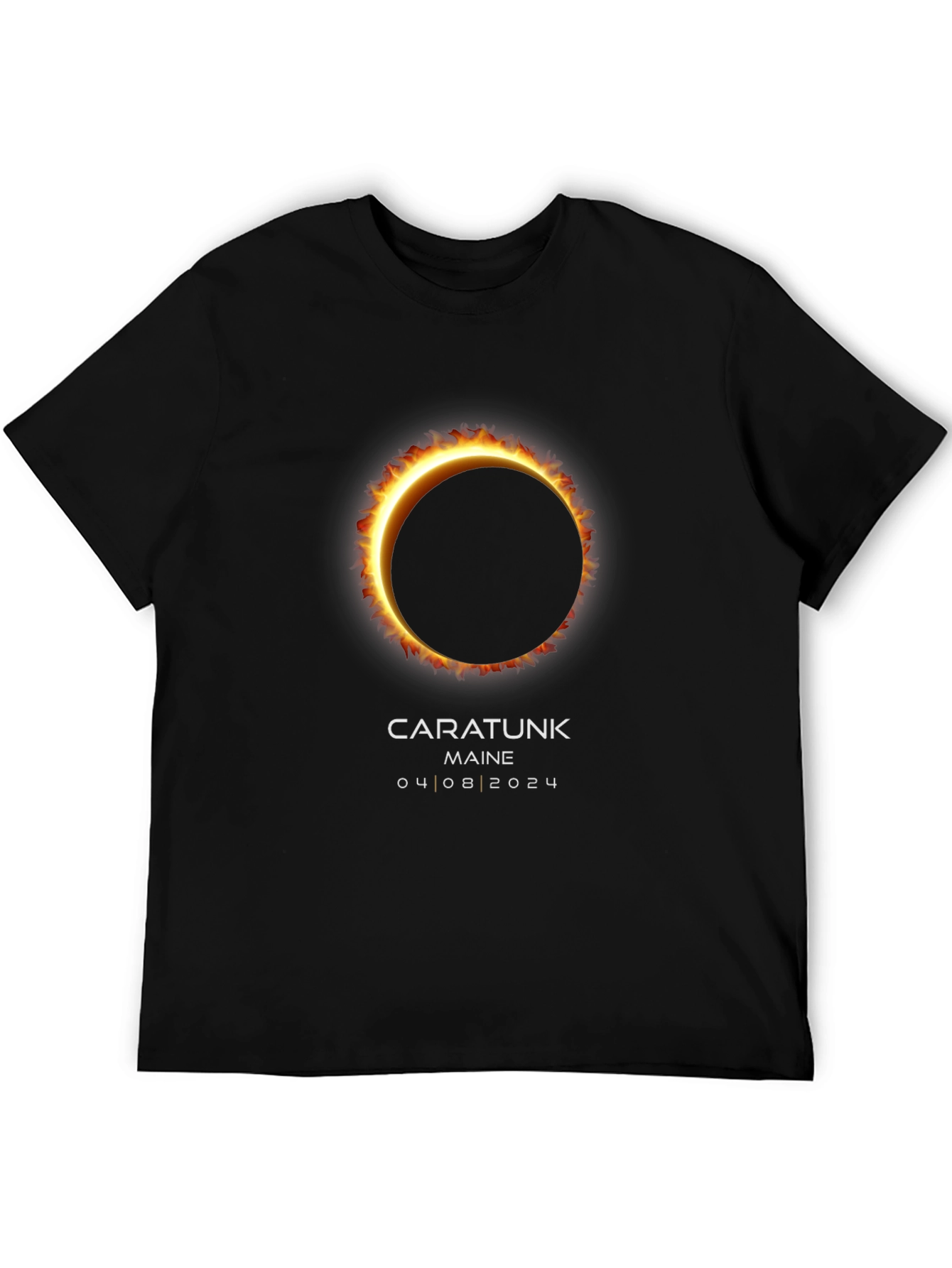 Solar Eclipse Caratunk Maine 2024 T-Shirt