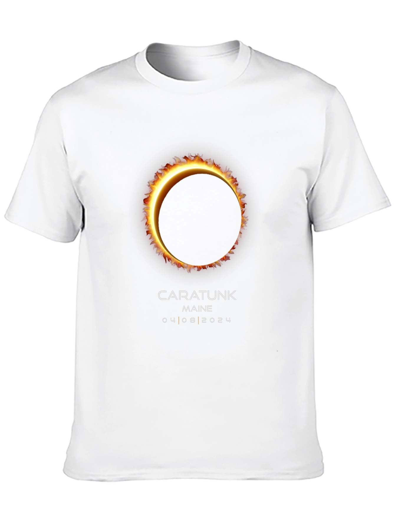 Solar Eclipse Caratunk Maine 2024 T-Shirt
