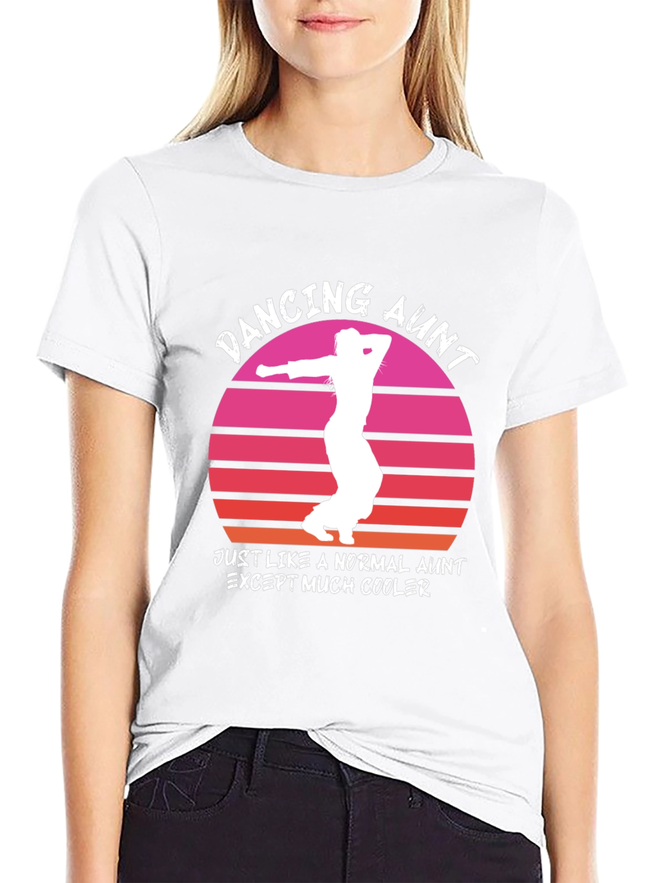 Dancing Aunt T-Shirt - Cool Aunt Tee