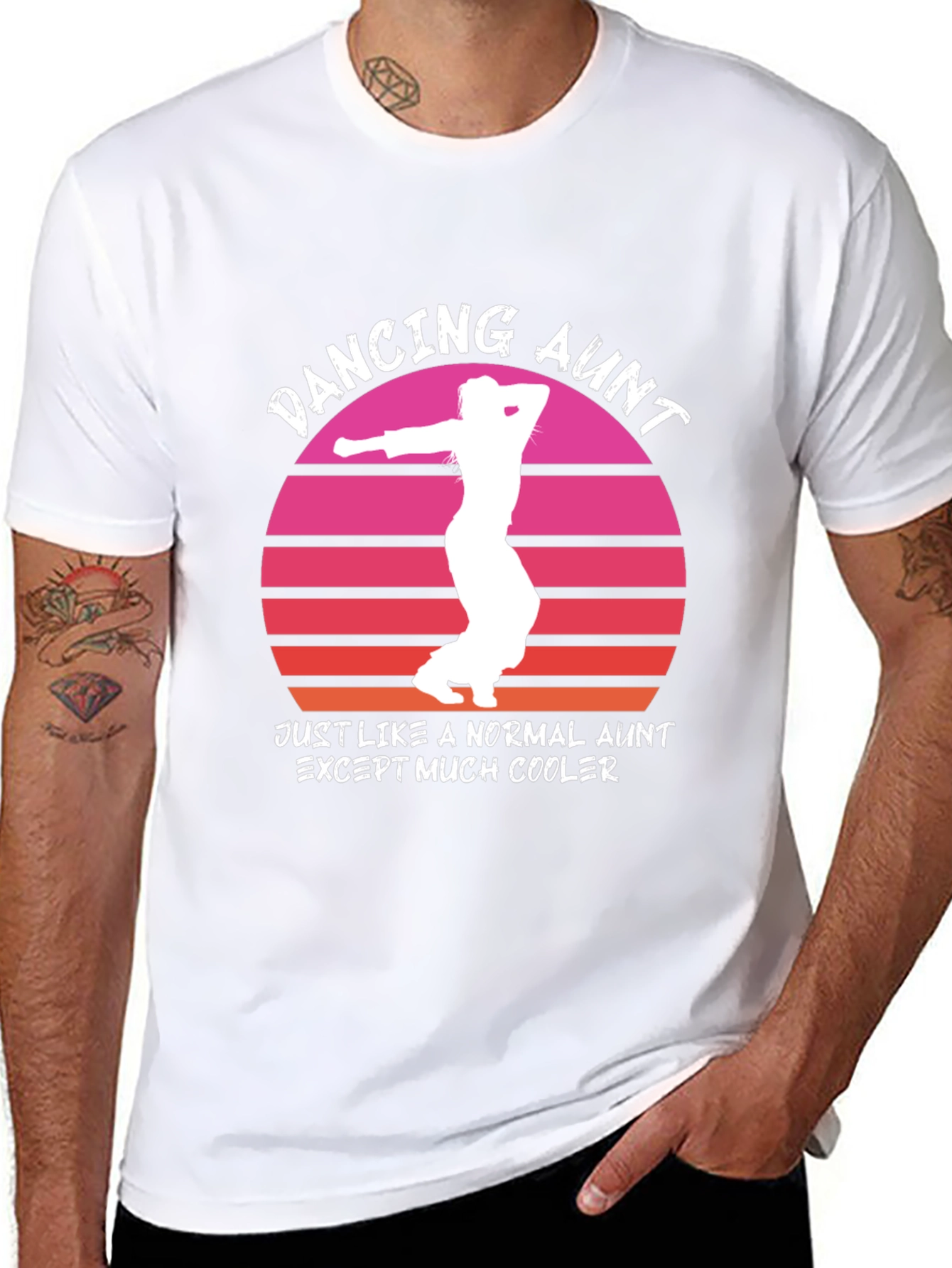 Dancing Aunt T-Shirt - Cool Aunt Tee